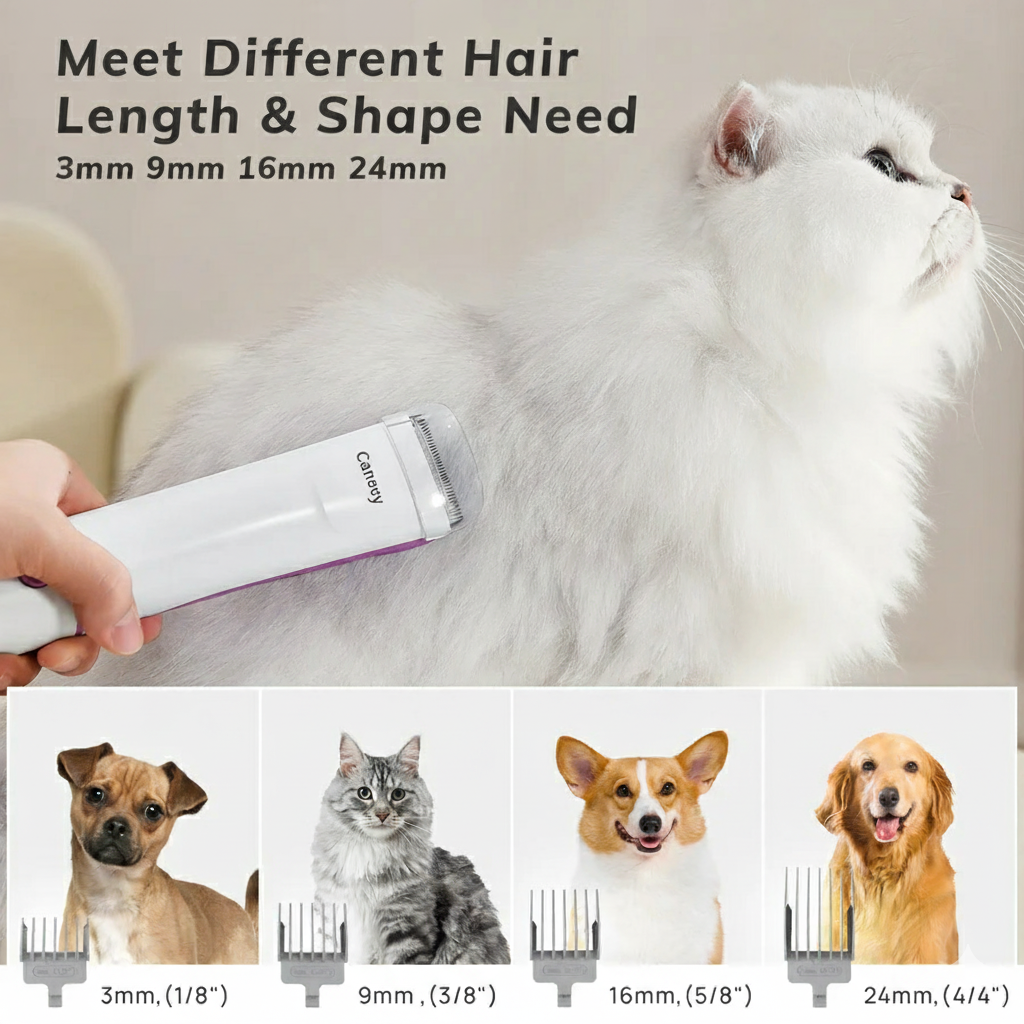 Canevy Pet Grooming Kit with Cleaning Brush