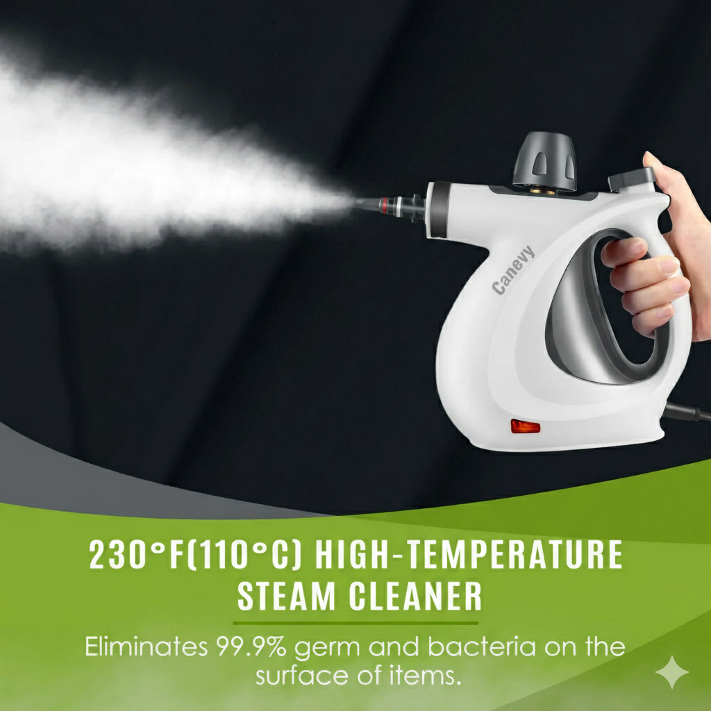 Pressurized Handheld Multi-Surface Steam Cleaner