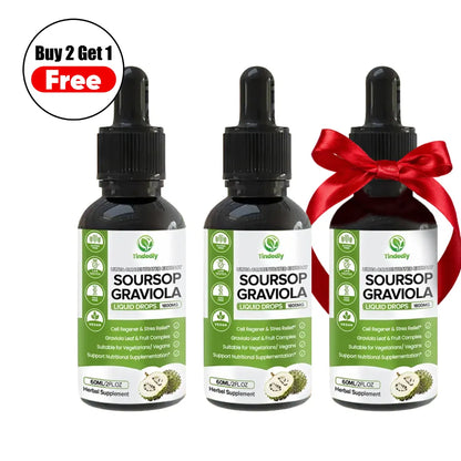 100 % Reines Bio-Soursop-Tropfen-Extrakt