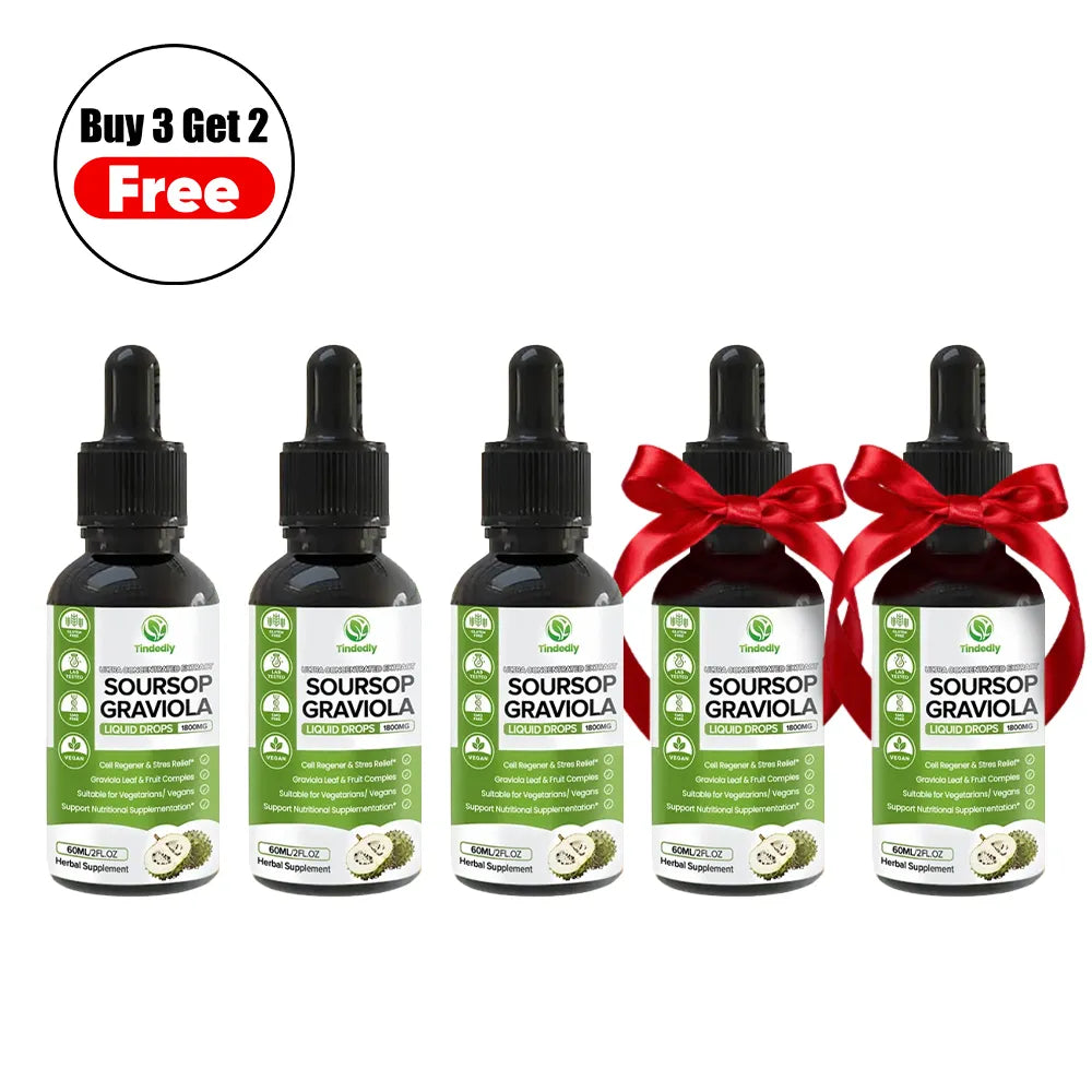 100 % Reines Bio-Soursop-Tropfen-Extrakt